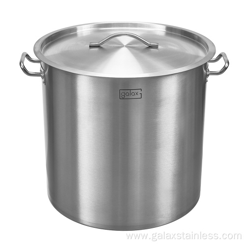 Small Stock Pots Stainless Steel SS304 Best Soup Pot Factory